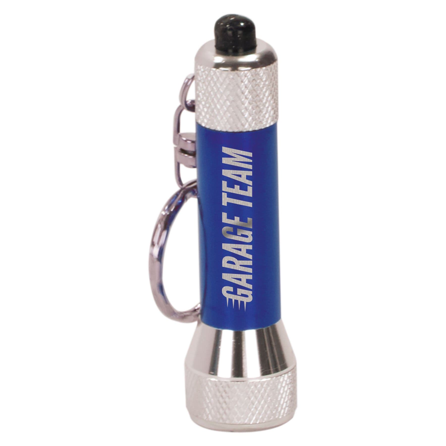 2 3/4" -5 LED Laserable Flashlight with Keychain
