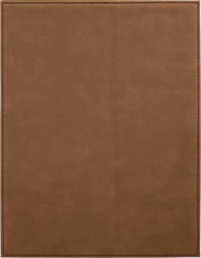 10 1/2" x 13" Laserable Leatherette Plaque