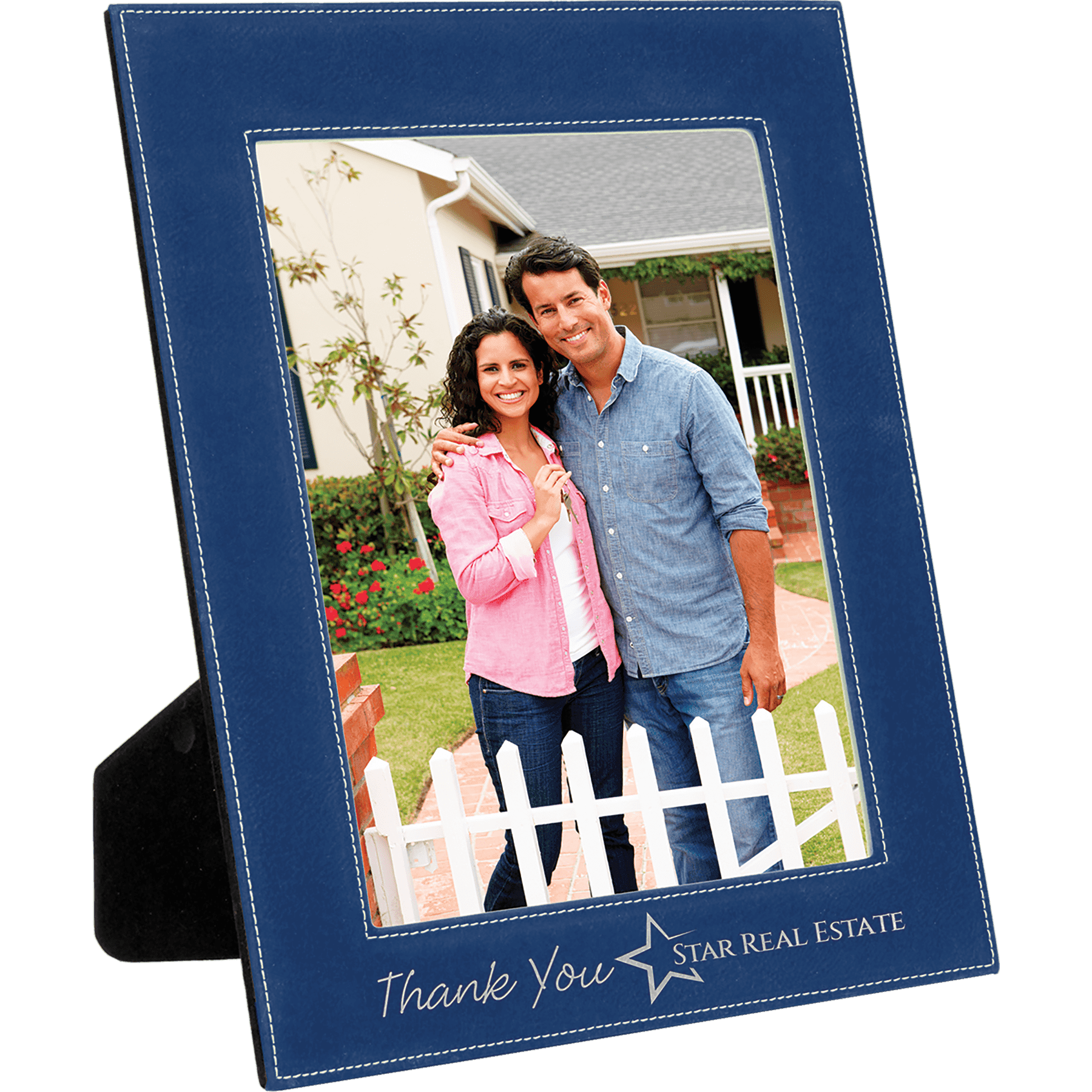 8" x 10" Laserable Leatherette Photo Frame