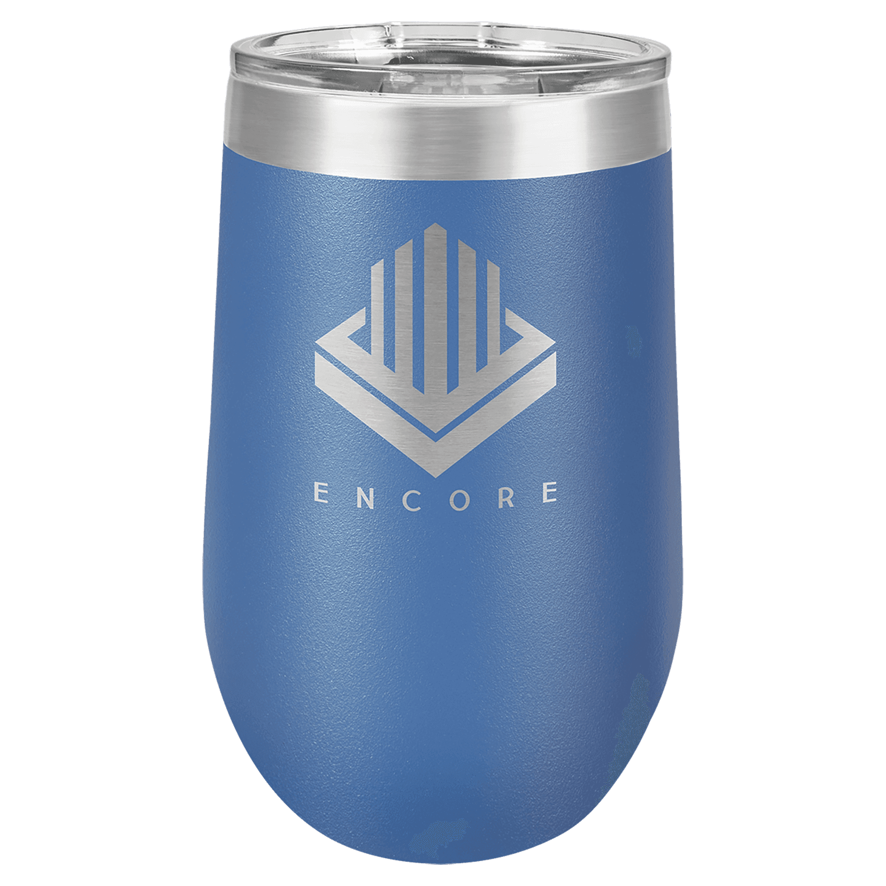 Polar Camel 16 oz. Royal Stemless Wine Tumbler with Standard Lid