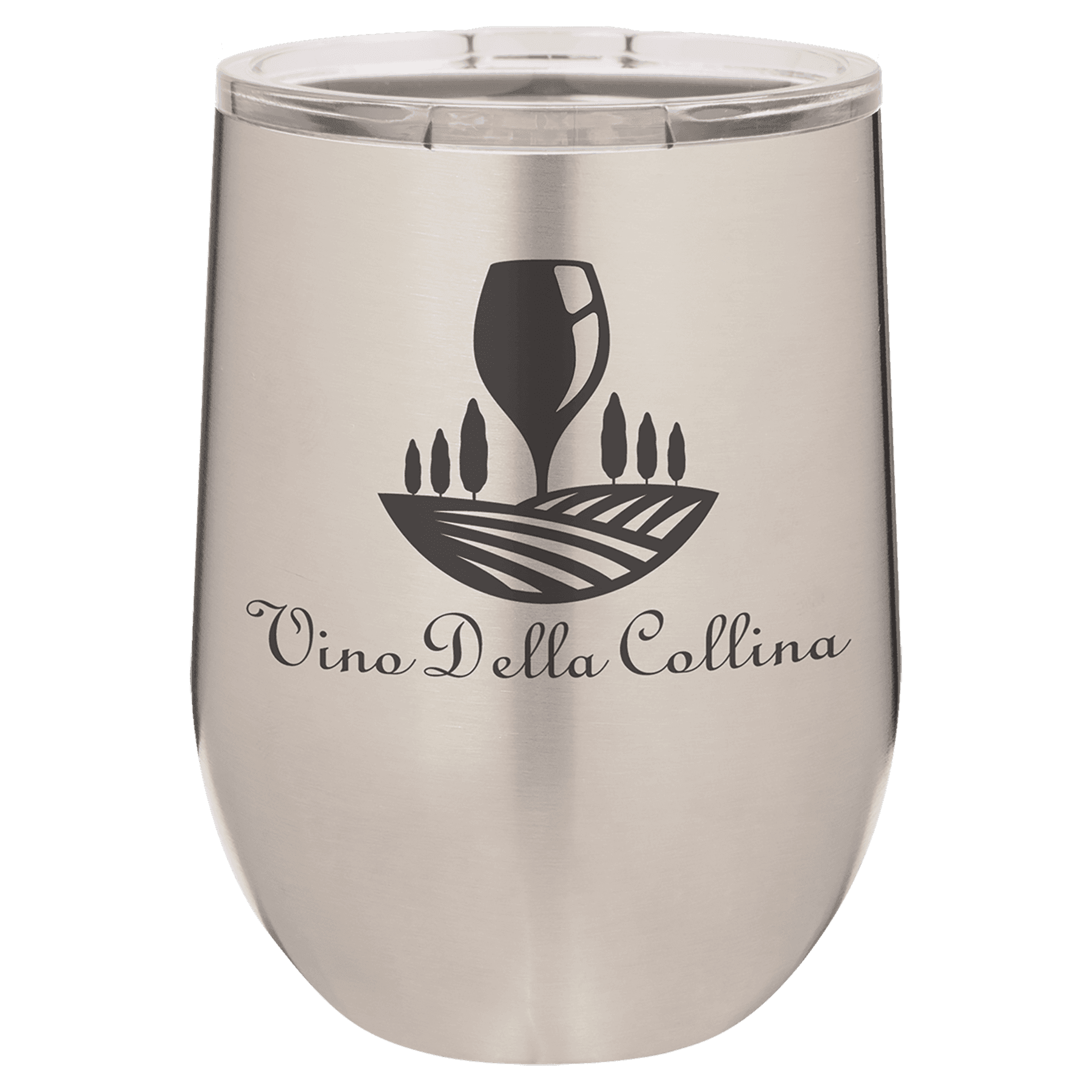 Polar Camel 12 oz. Stemless Wine Tumbler with Standard Lid