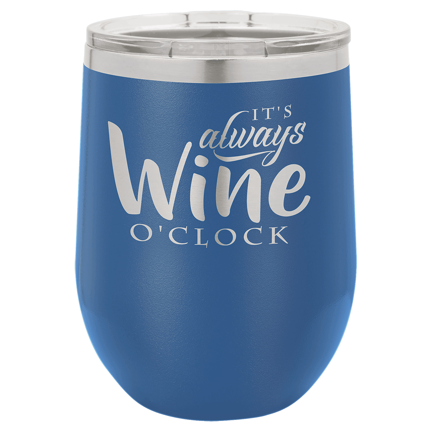 Polar Camel 12 oz. Royal Stemless Wine Tumbler with Standard Lid
