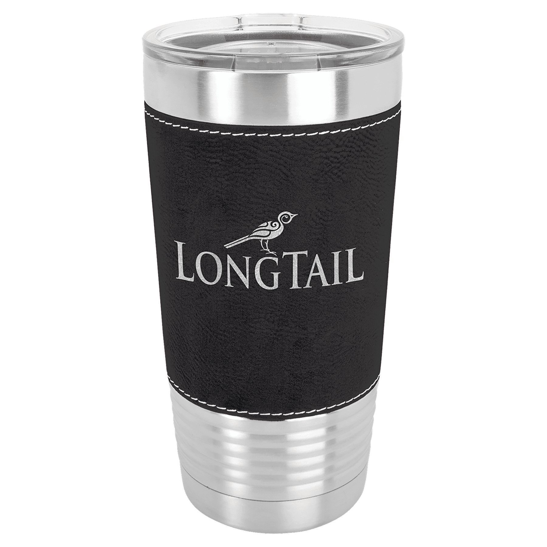 Polar Camel 20 oz. Leatherette Grip Tumbler with Standard Lid