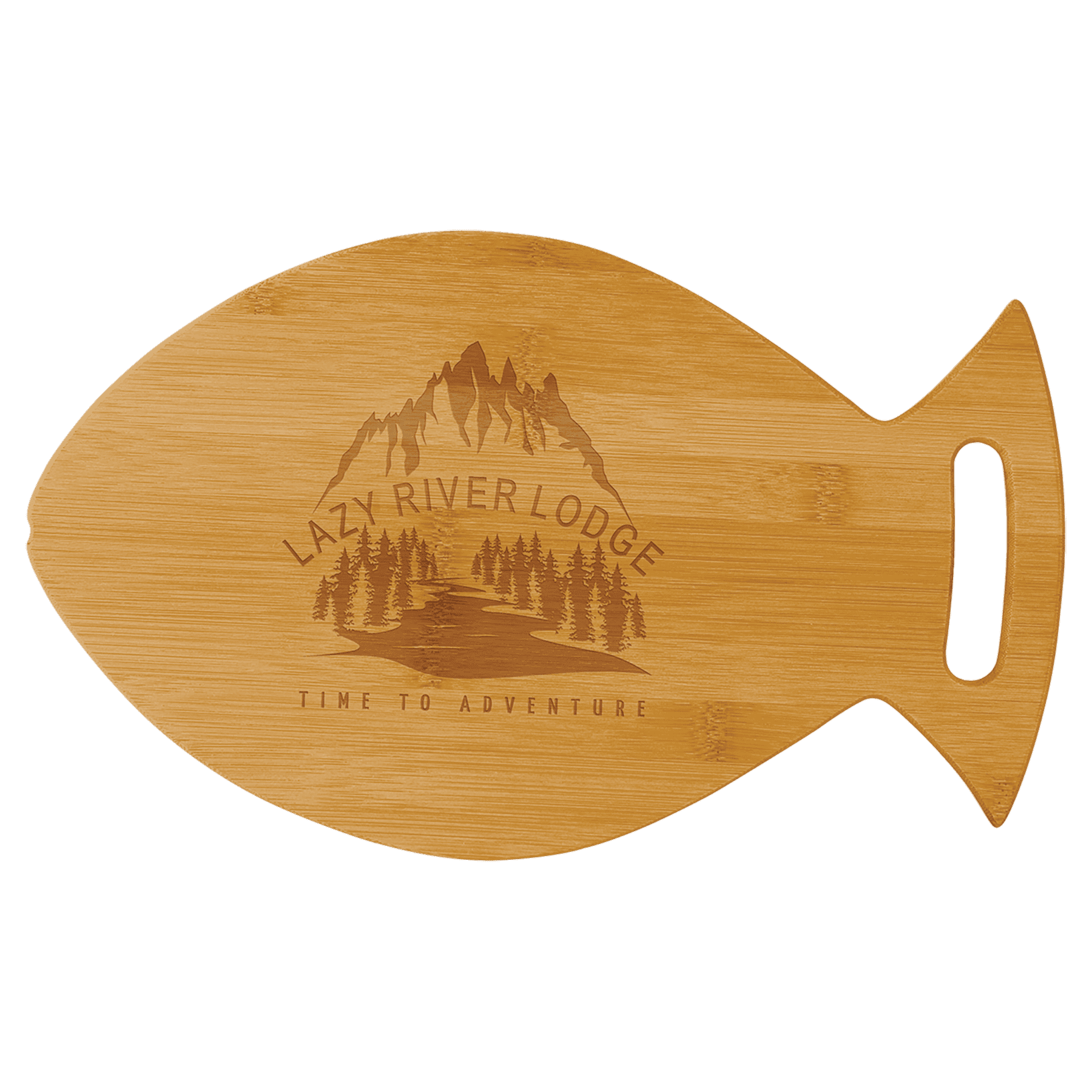 14" x 8 1/2" Fish Shaped Cutting Board