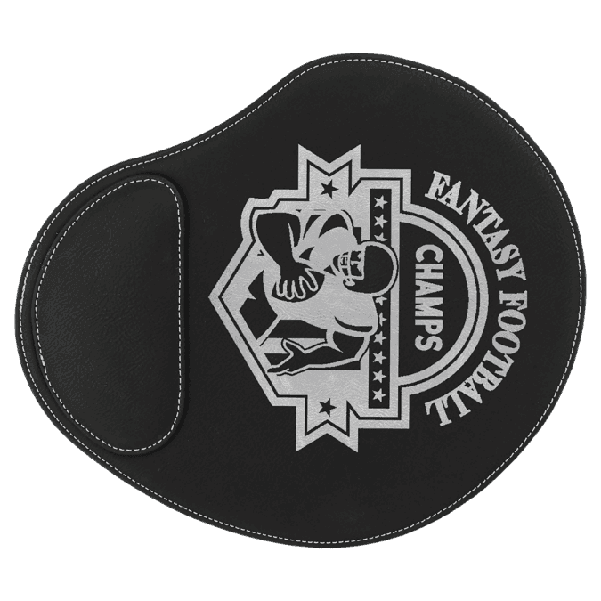 9" x 10 1/4" Laserable Leatherette Mouse Pad