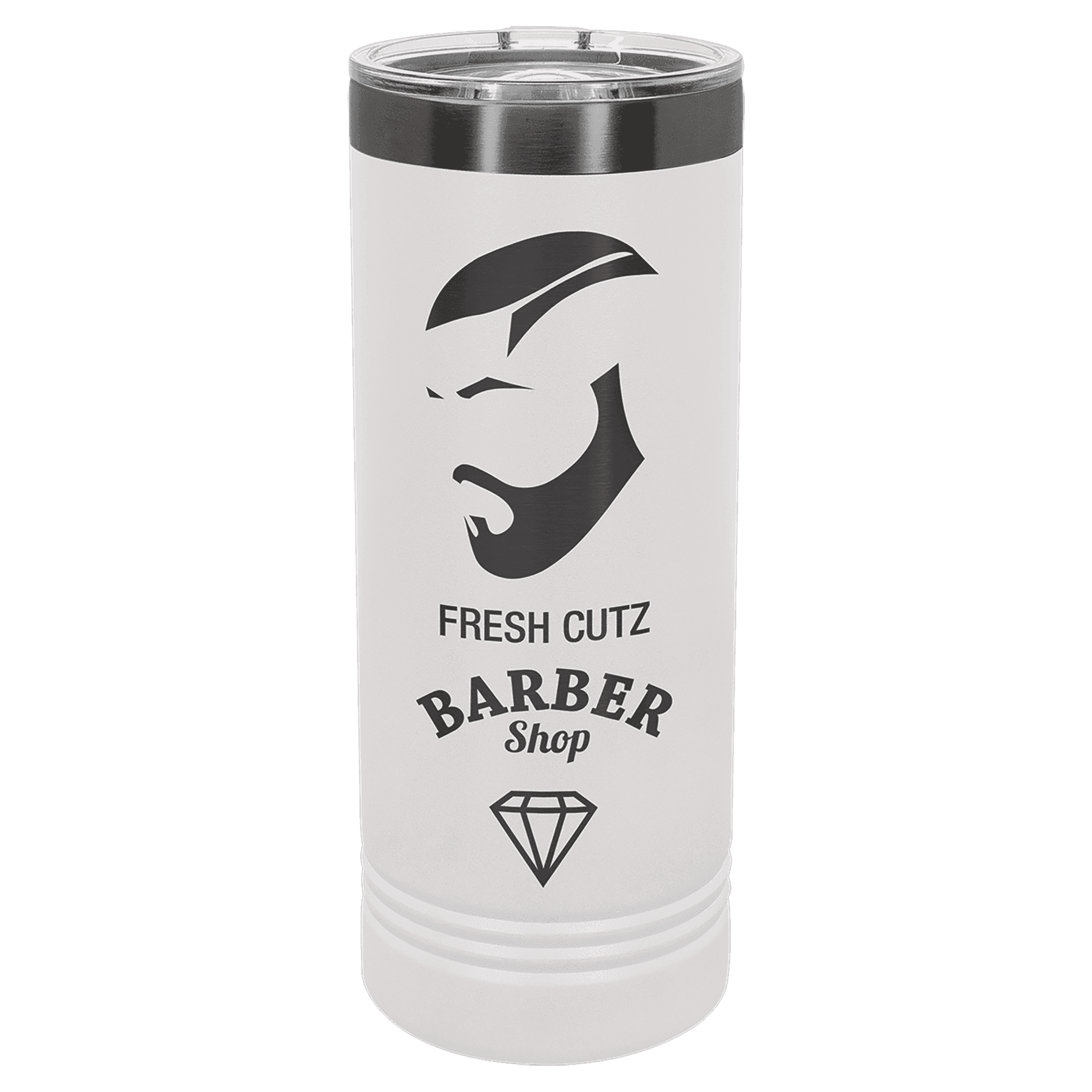 Polar Camel 22 oz. /Ghost Black Skinny Tumbler