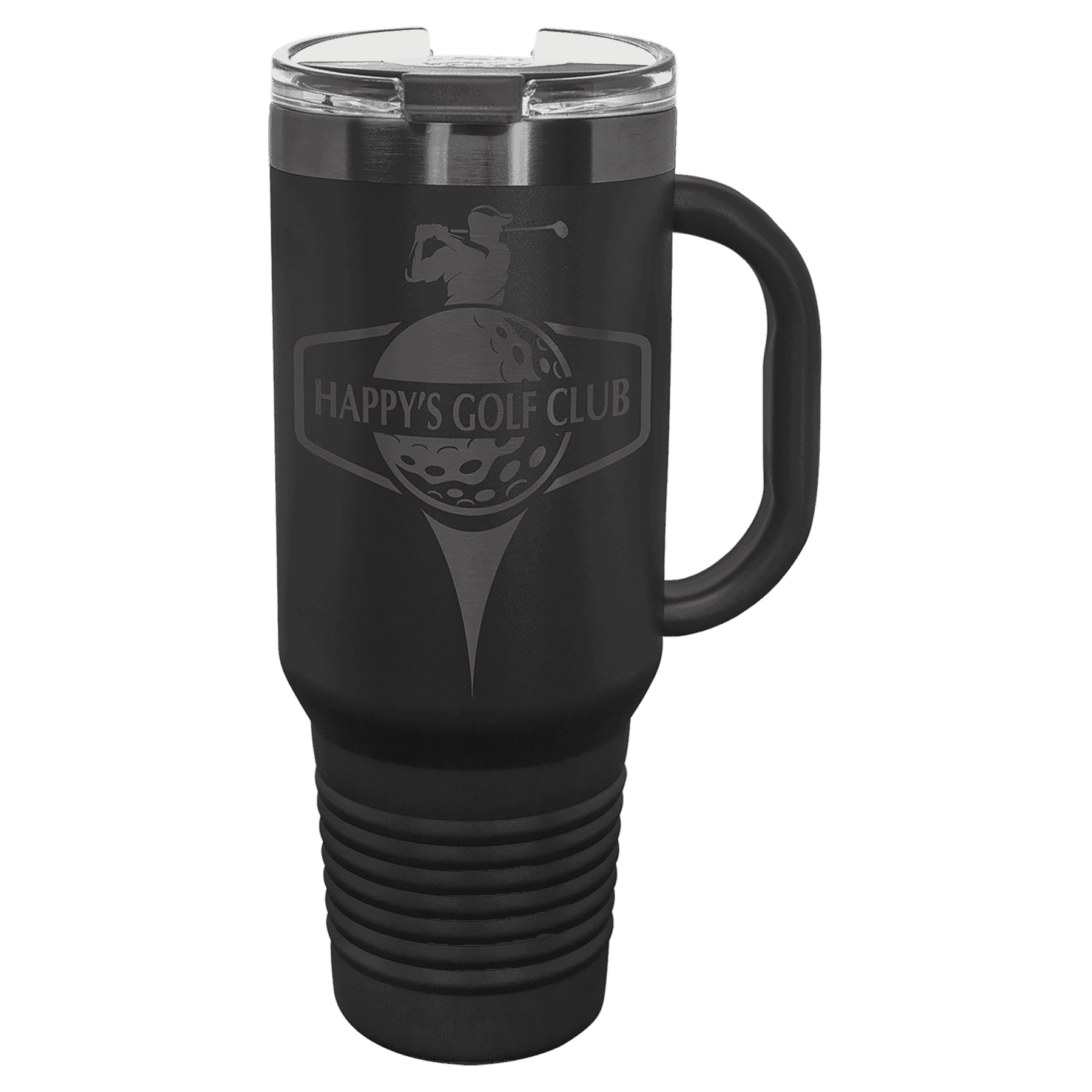 Polar Camel 40 oz. /Ghost Travel Mug with Handle & Straw