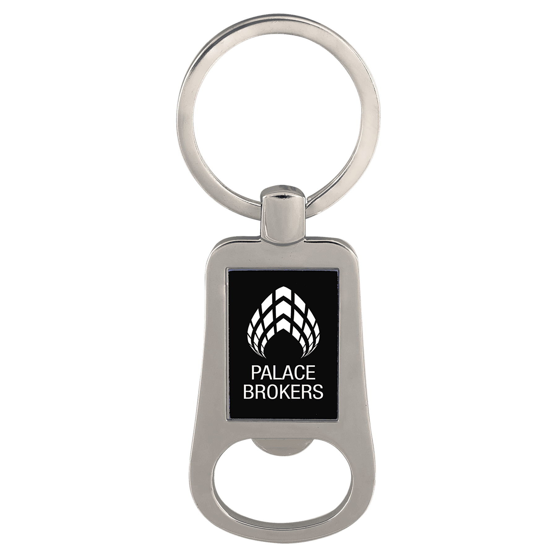 2 1/8" Laserable Bottle Opener Keychain