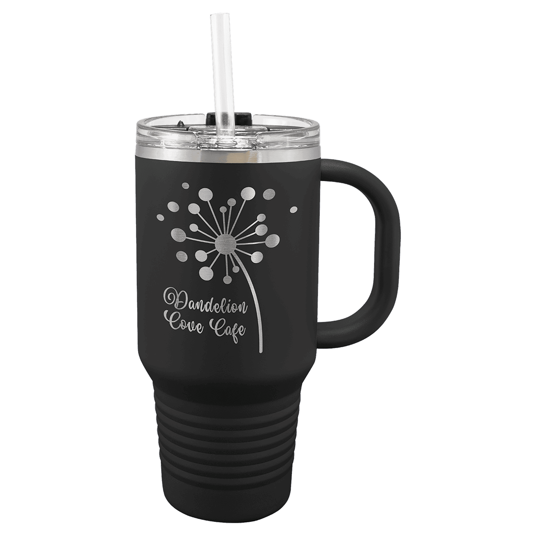 Polar Camel 32 oz. Travel Mug with Snap Lid & Straw